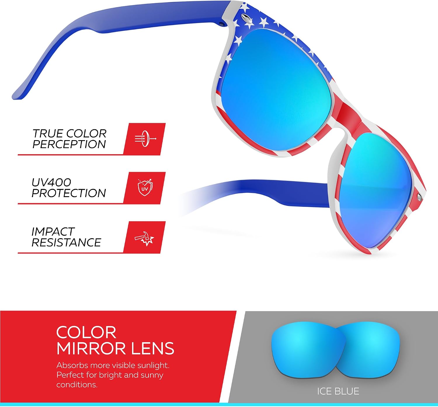 Kids Sunglasses for Boys Girls Age 3-12 - Shatterproof UV400 Toddler Children Sun Glasses