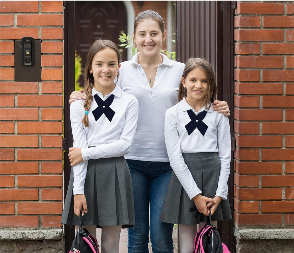 Girls' Criss-Cross bow ties, Girls' School Uniform
