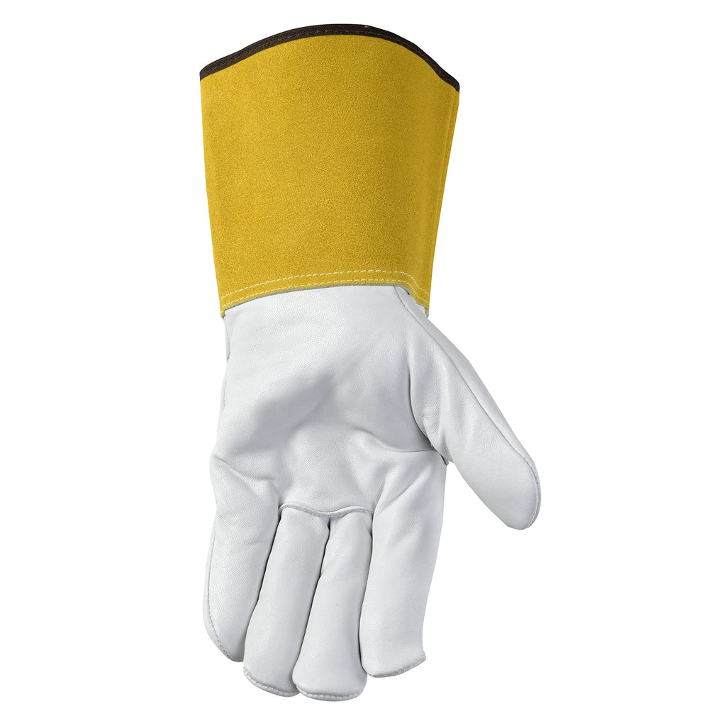 TIG Welding Gloves, Pigskin Leather, Kevlar Stitching, Medium