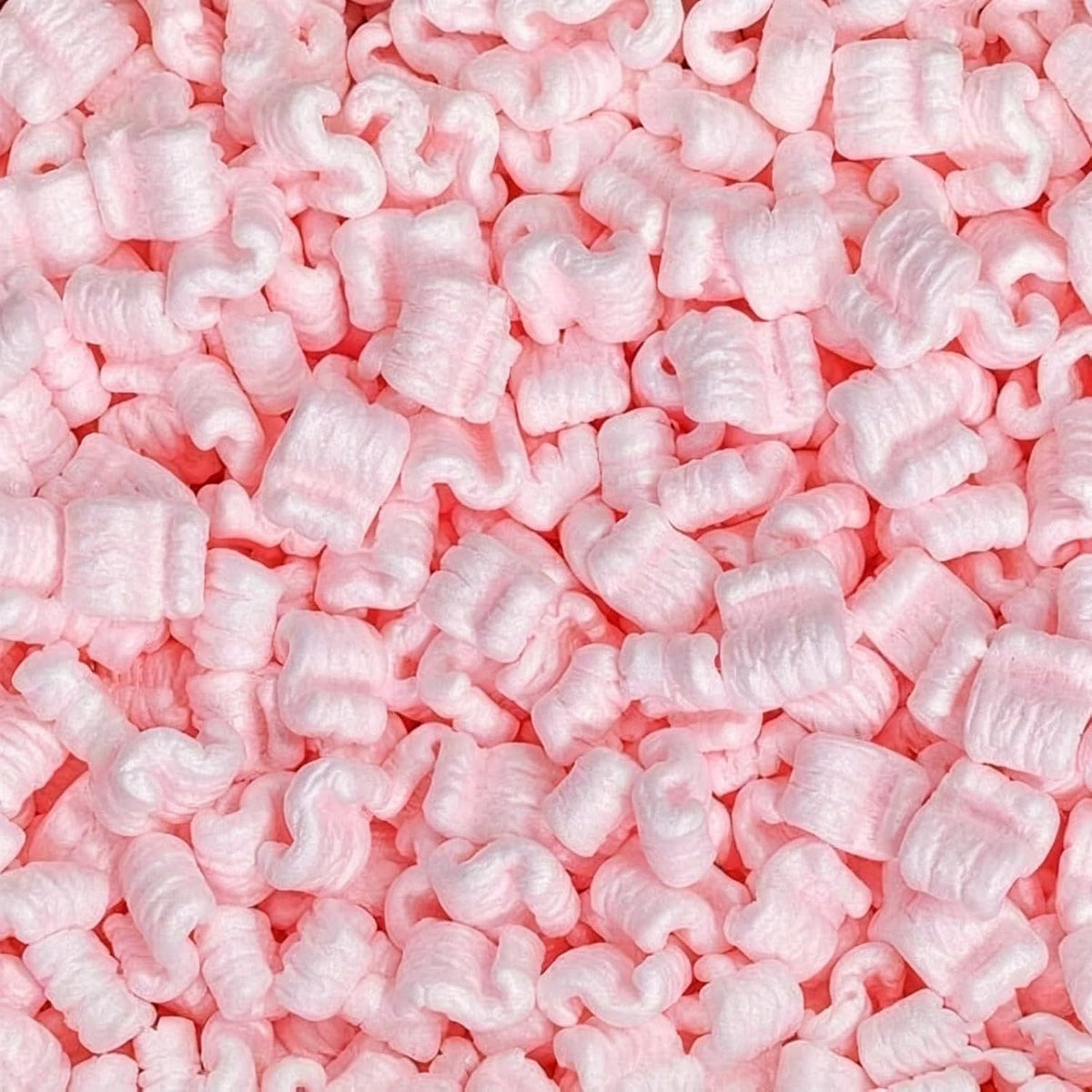Biodegradable Anti-Static Packing Peanuts, 30 Gallons / 4 Cu Ft S-Shaped Loose Fill, Void Fill Cushioning, Protective