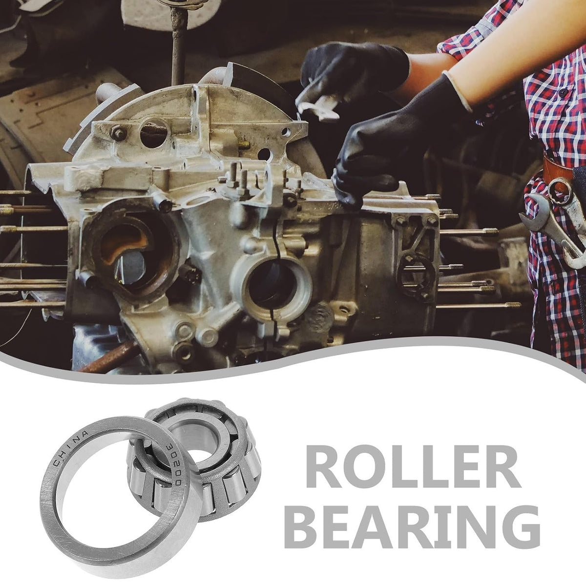 Series Tapered Roller Bearing Cone and Cup Set, Bearing Steel
