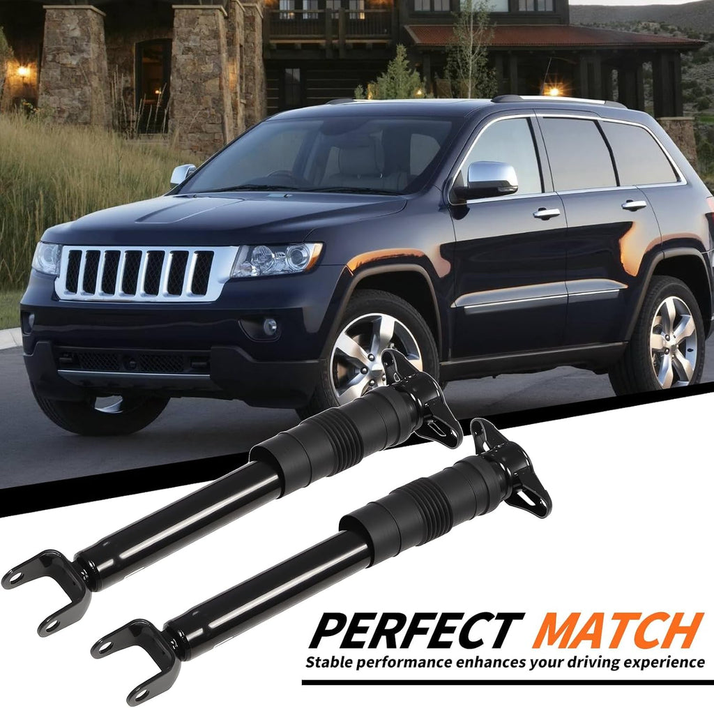 Pair Rear Shocks Absorbers Compatible with Durango Grand Cherokee
