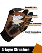 Winter Work Gloves for Men, Warm, Waterproof Insulated Work Gloves
