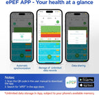 Bluetooth Peak Flow Meter, Digital PEF FEV1 Monitor for Asthma