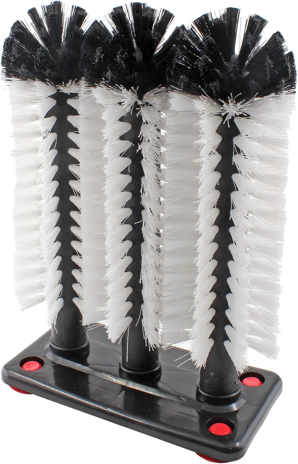 3 Long Brush Bar Glass Washer with Suction Base
