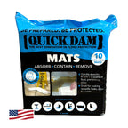 WUM-10 Super Absorbent Mats, 10-Pack, 6.75" x 16.5"