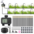 200 Ft Drip Irrigation System with Smart Water Timer (Double Tube)
