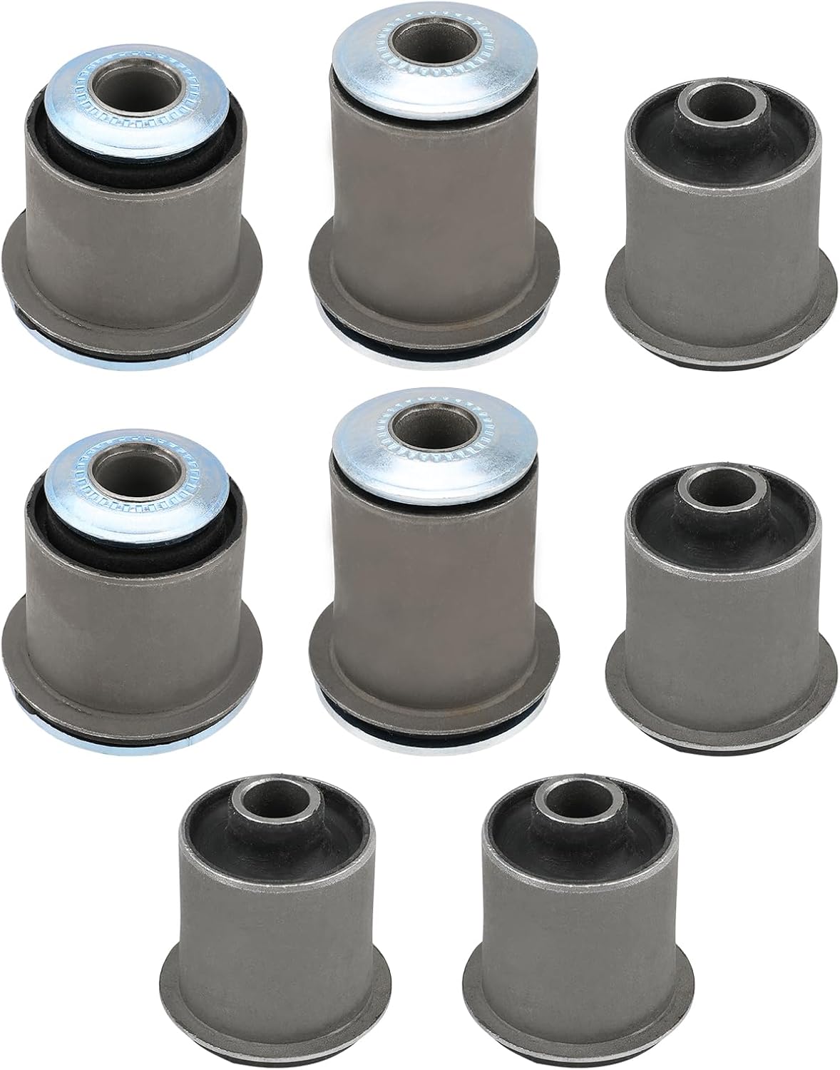 Front Uppe & Lower Control Arm Bushing Compatible with Toyota Tundra 01-07