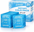 Breakable Ice Packs - Disposable Instant Cold Packs (24 Count)