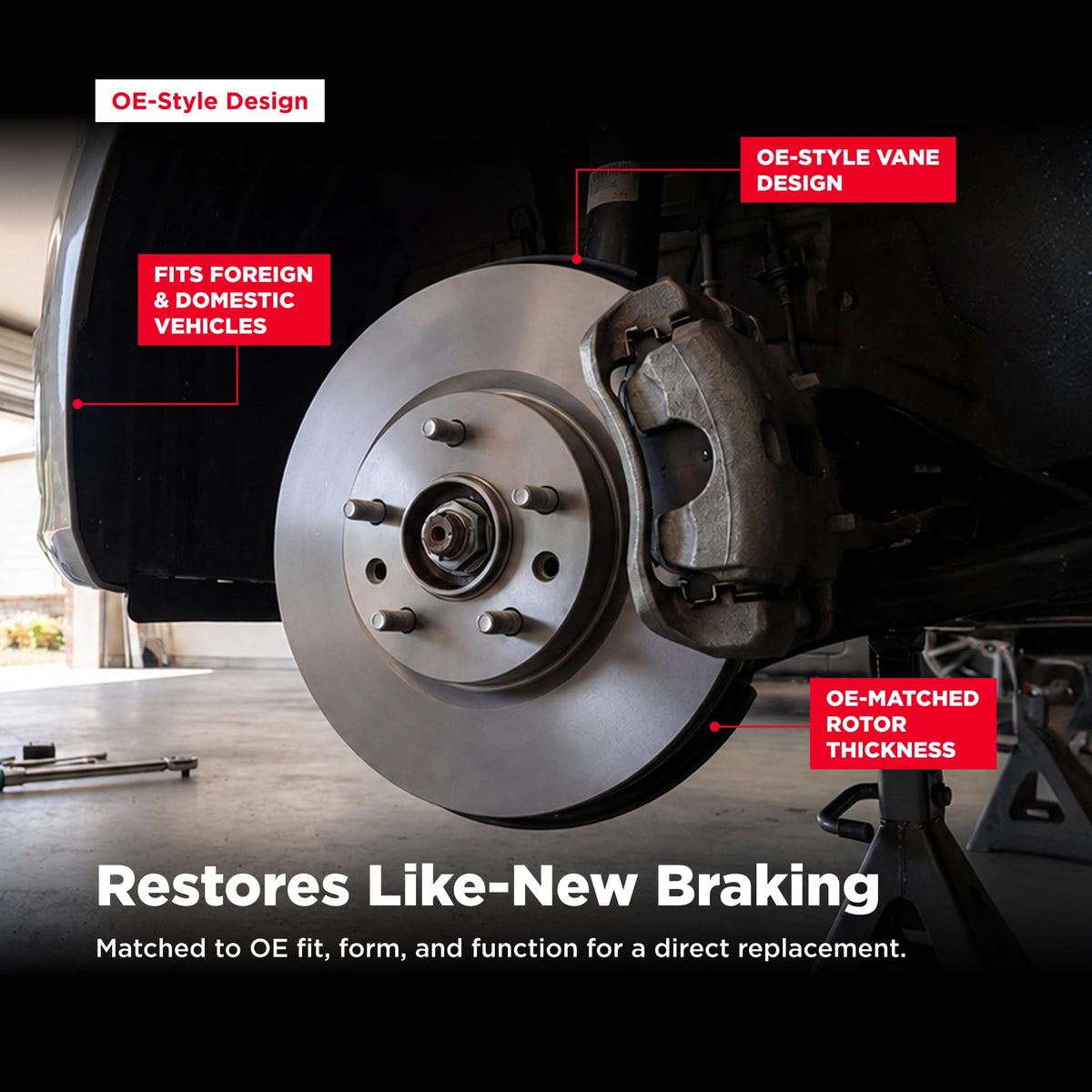 Wagner Essentials BD180792UC Disc Brake Rotor for Toyota RAV4