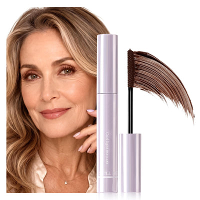 Tubing Mascara for Older Women 60 Plus, Brown Mascara Volume and Length