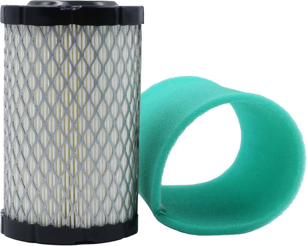 796031 590825 594201 591334 Air Filter Fits B&S troy bilt pony parts 4243 5421 5428 5428H 5428K and Johndeere GY21435 MIU13038 MIU13963 MIU14395 (1 Pack)