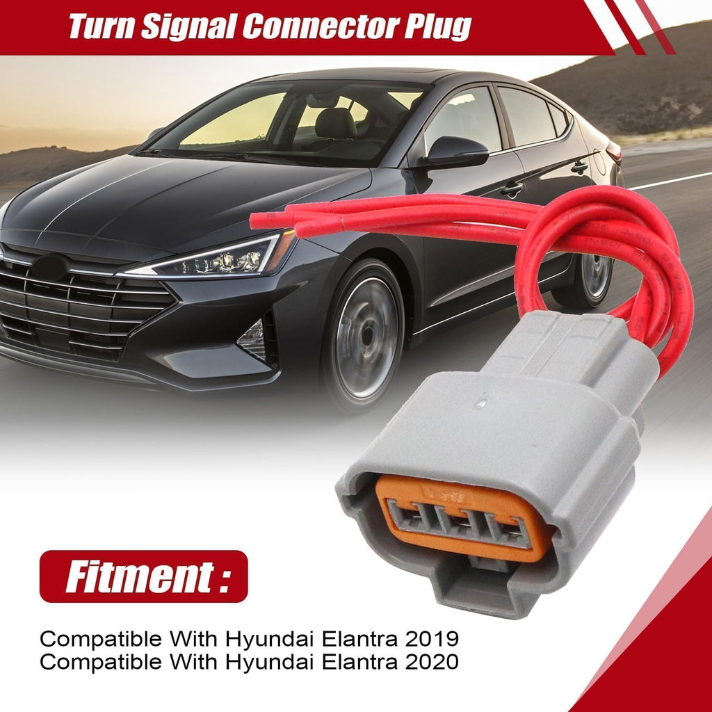Priprilod Turn Signal Connector Plug Fit For Hyundai Elantra 2019-2020