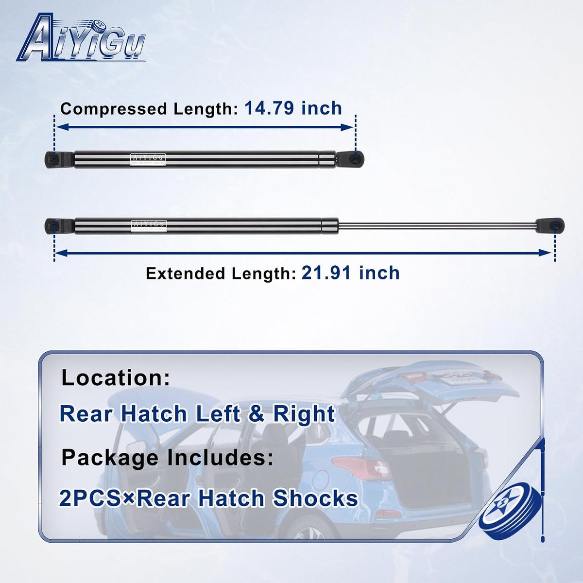 Rear Hatch Shock Strut for Ford Escape 01-12, Mercury Mariner 05-11