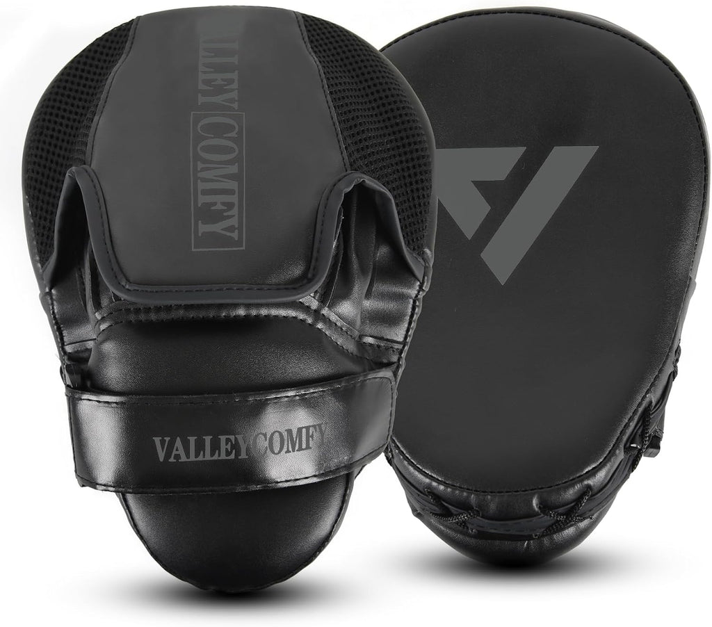 Boxing Pads Punching Mitts for Training,Muay Thai,Martial Arts | Curved Focus Punch Mitts