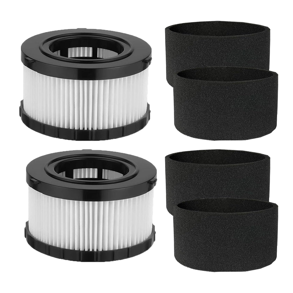 2 Pcs DC5151H HEPA Filter Compatible with DEWALT Wet Dry Vacuum