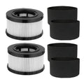 2 Pcs DC5151H HEPA Filter Compatible with DEWALT Wet Dry Vacuum