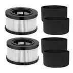 2 Pcs DC5151H HEPA Filter Compatible with DEWALT Wet Dry Vacuum