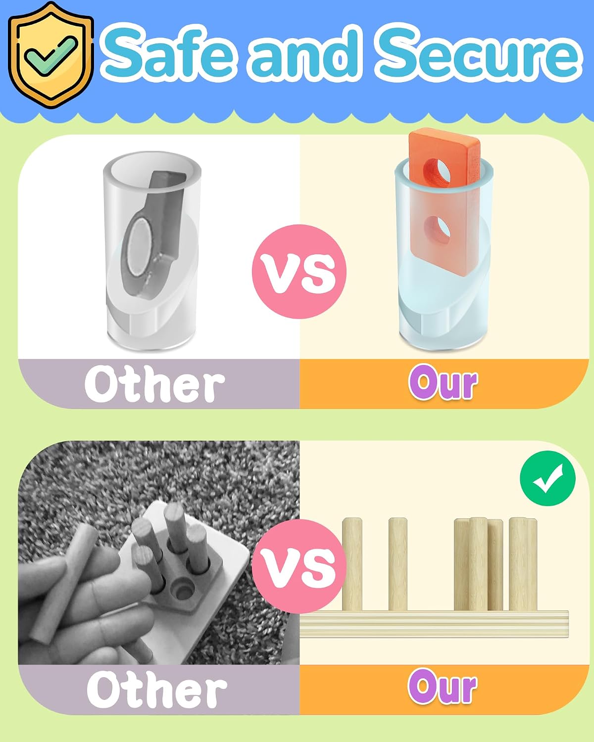 Montessori Toys for 1 2 3 Year Old Boy Girl, Toddler Learning Toys Gifts | Montessori Toy, Toddler Toy 2-3, Boy Girl