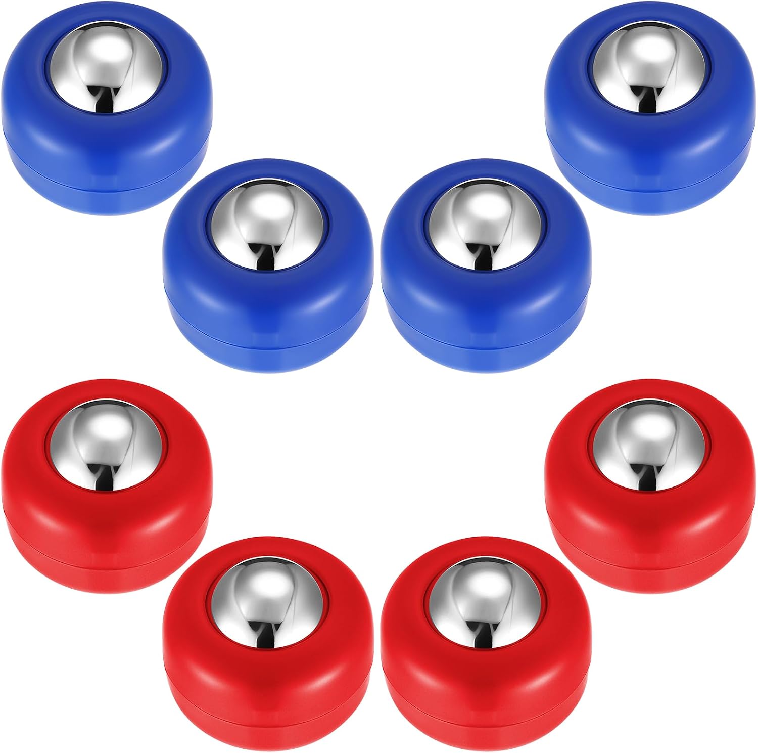 Mini Shuffleboard Replacement Puck Tabletop Equipment Rollers Set Shuffleboard Curling Accessories