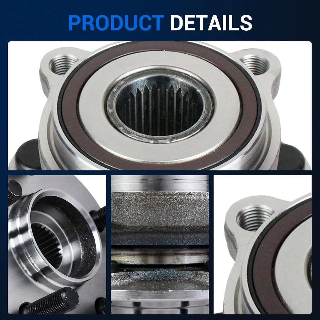 Autoround 513220 Front Wheel Hub Assembly Fit for 2005-2014 Subaru Outback