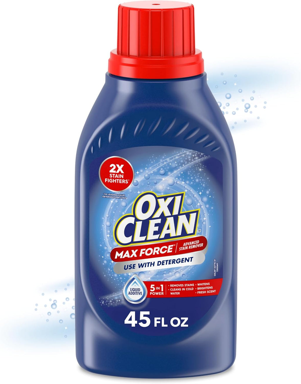 Max Force Advanced Stain Remover Liquid, 45 Fl Oz