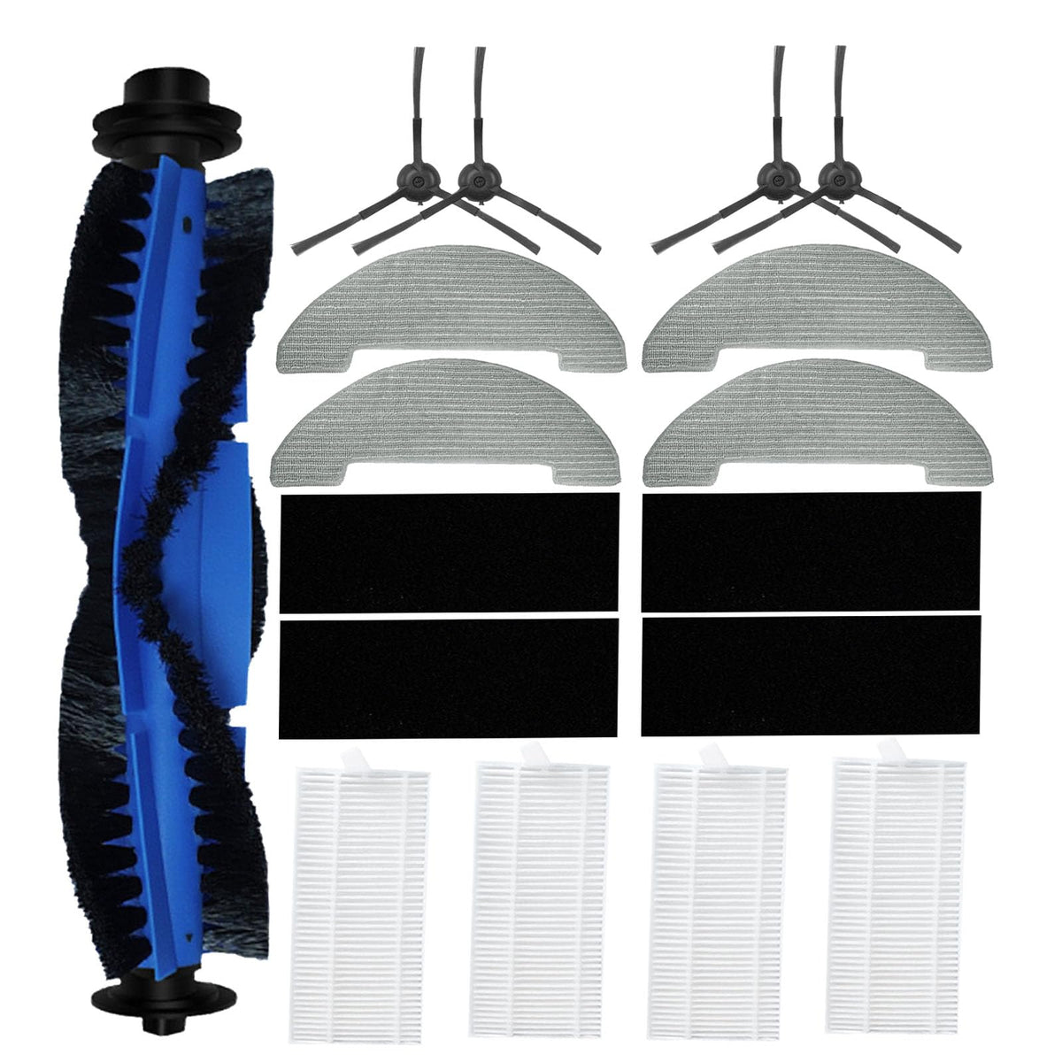 Jpbaisqic Replacement Accessories Kit for XIEBro HR101 / T8S Robot Vacuum