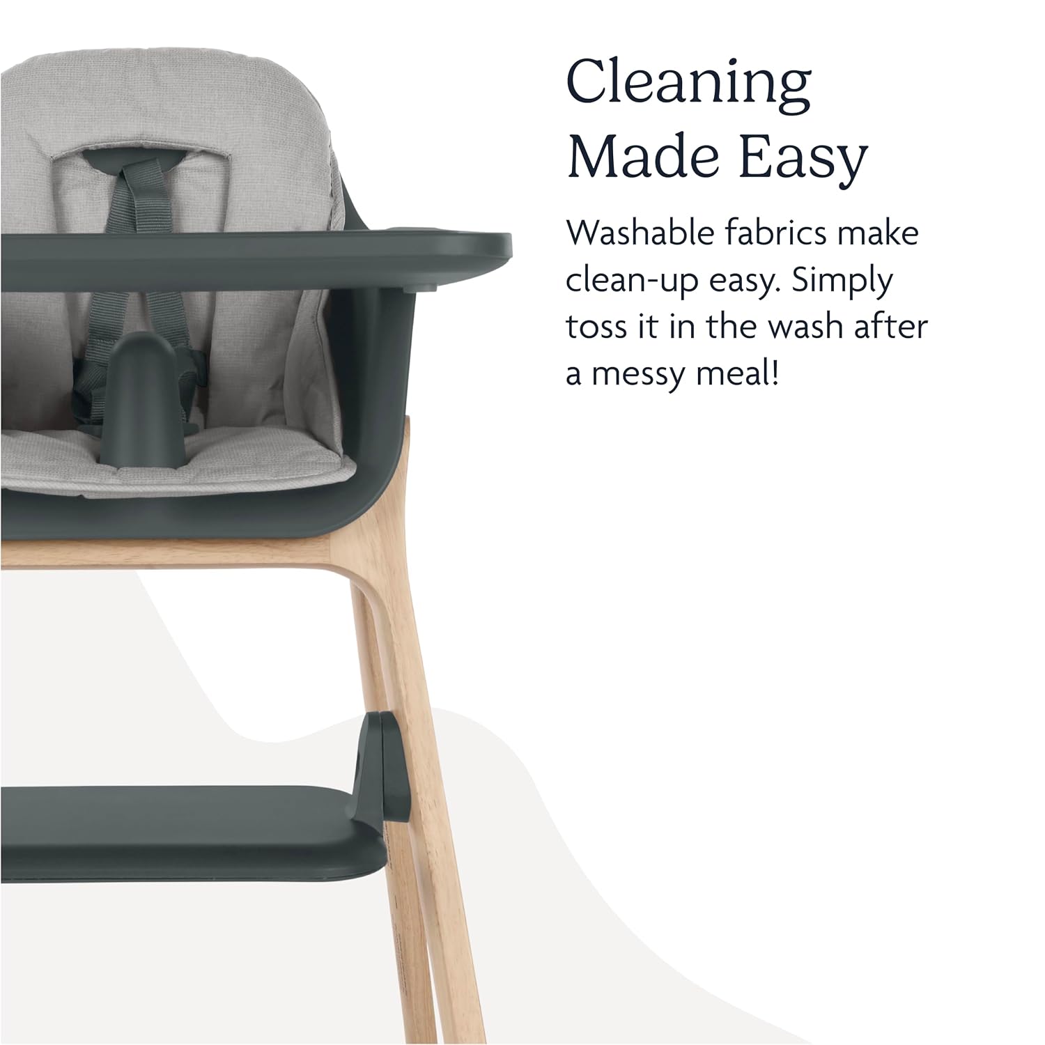 Ciro High Chair Cushion Accessory/Plush Cushion for Added Comfort/Supports Children 4 Months to 3 Years Old/Machine