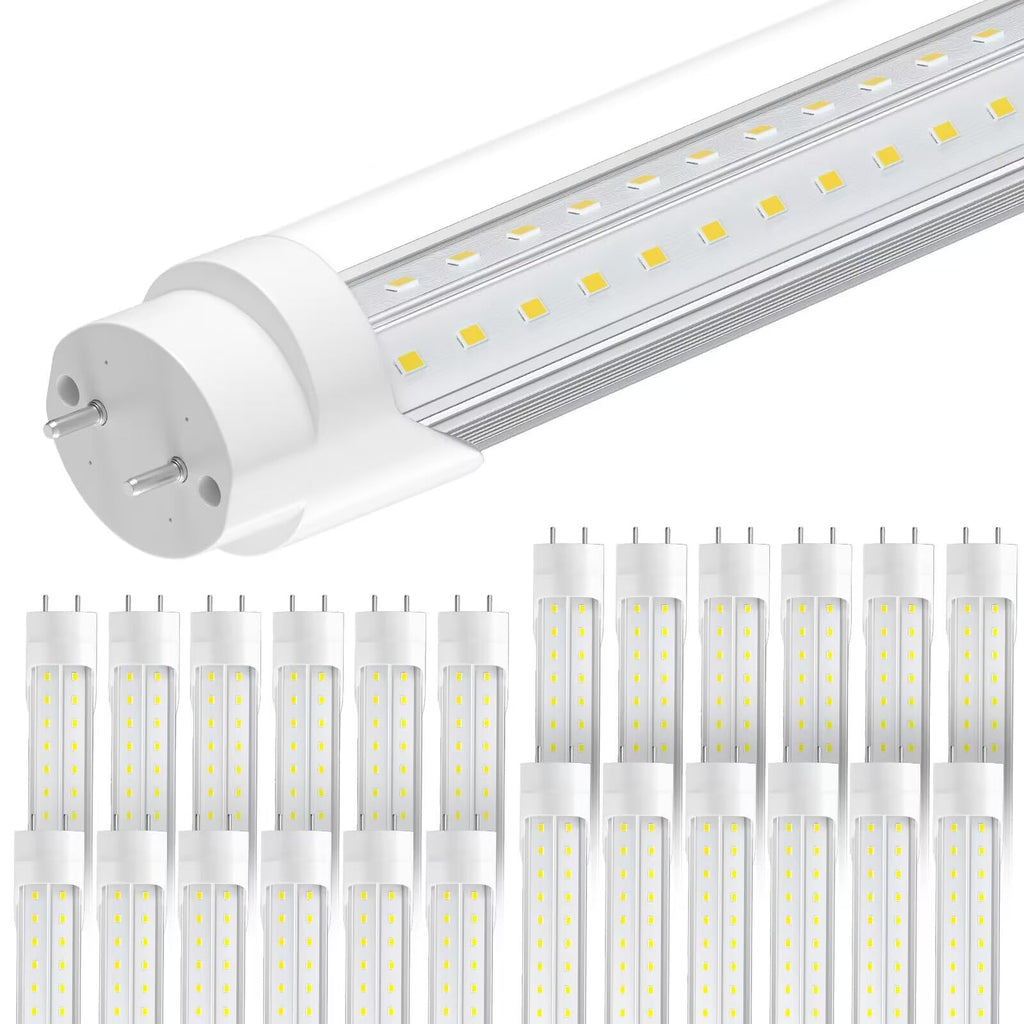 T8 Led Bulbs 4 Foot, 5000K 45W 5850LM 24-Pack