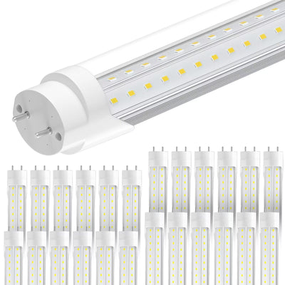 T8 Led Bulbs 4 Foot, 5000K 45W 5850LM 24-Pack