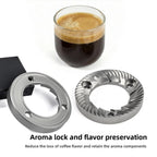 Denash Stainless Steel Grinder Burr Set for Rancilio 50MM Diameter Optimized Grinding Replacement Burrs for Coffee Lovers