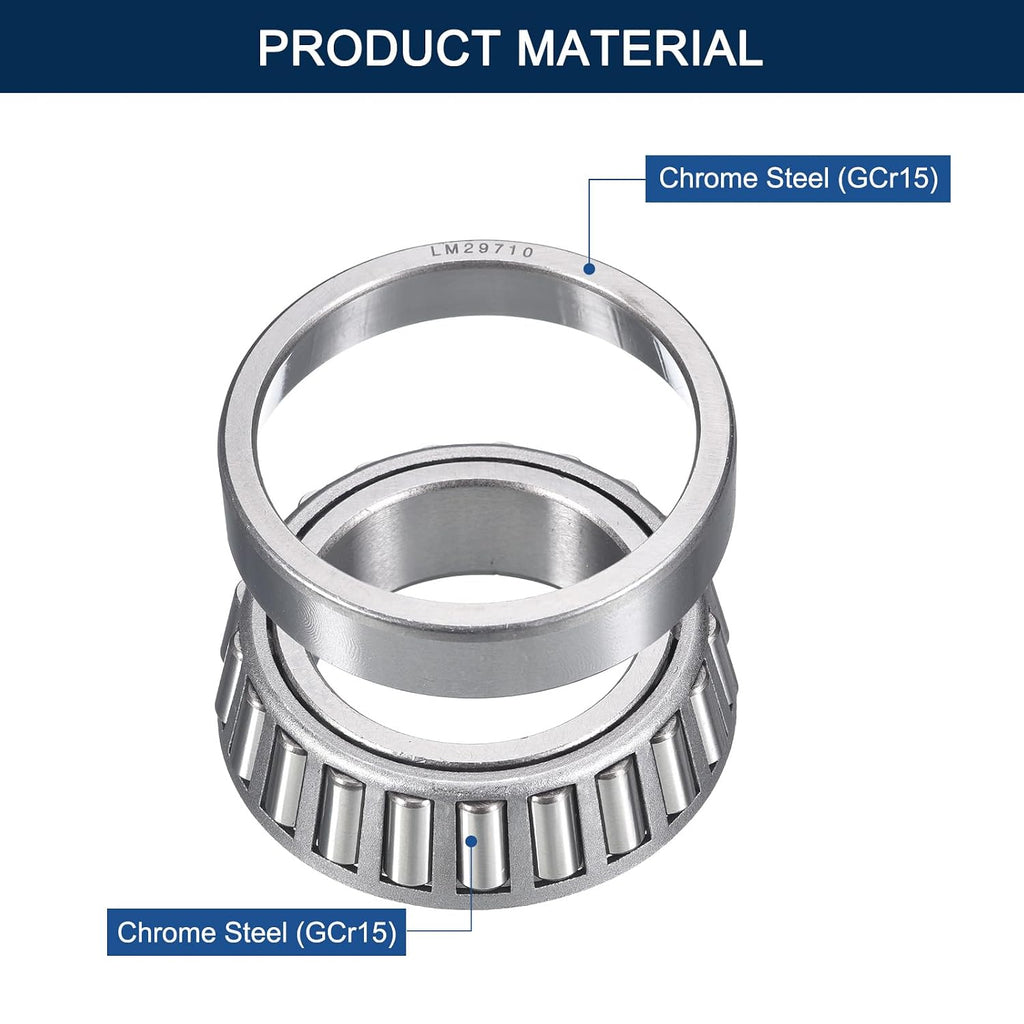 2 Pack LM29749/10 Tapered Roller Bearing Cone and Cup Set