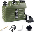 5 Gallon Water Jug, Camping Water Container BPA Free Water Storage with Spigot No Leakage Portable Emergency Water