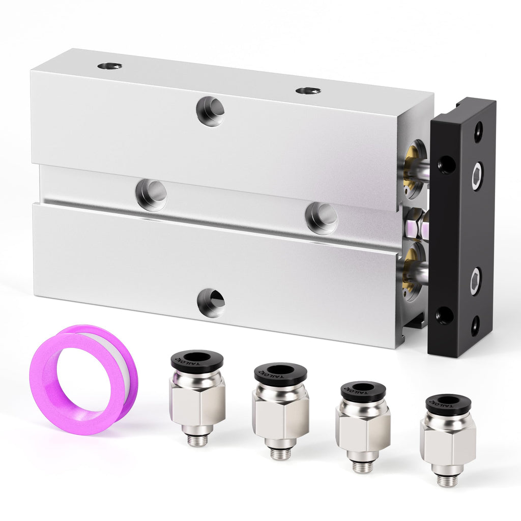 TAILONZ TN20-75 20mm x 75mm Double-Rod Cylinder