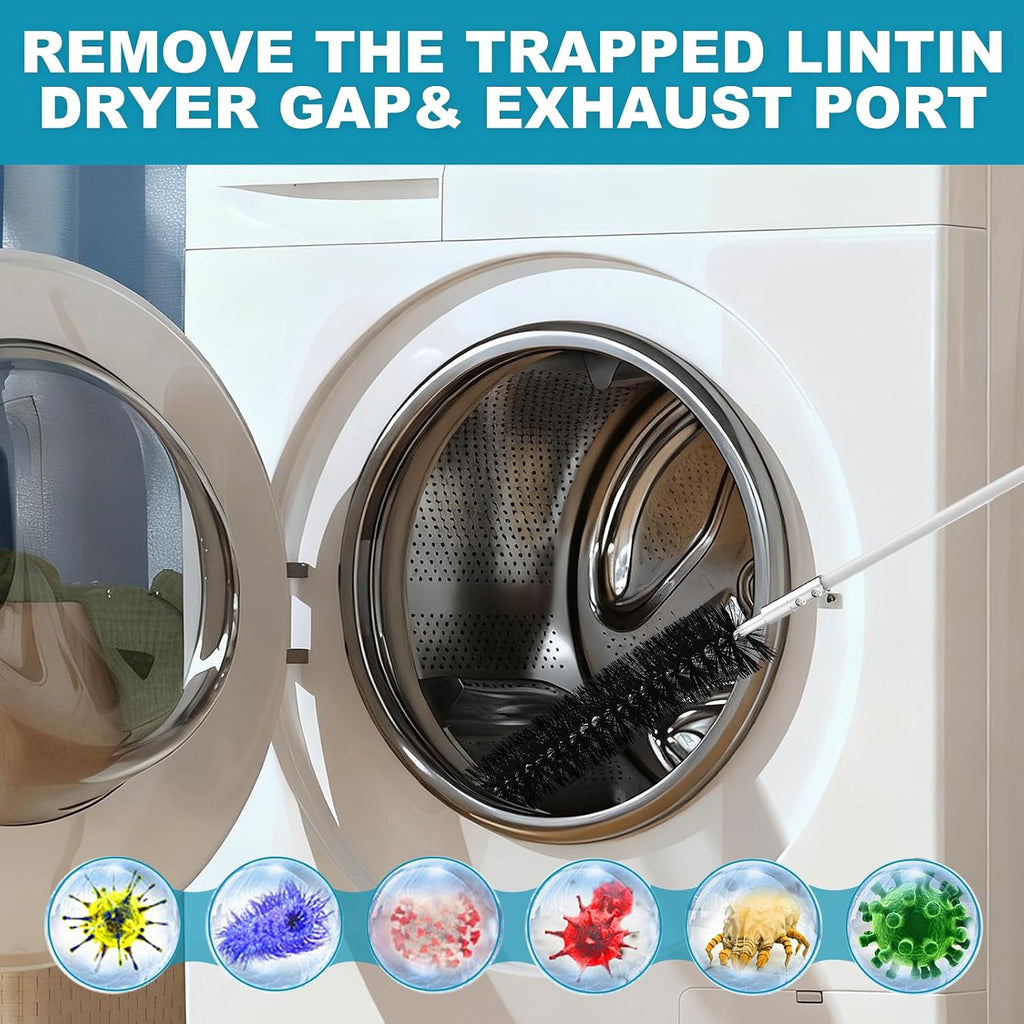 40Ft Dryer Vent Cleaner Kit Flexible Lint Remover