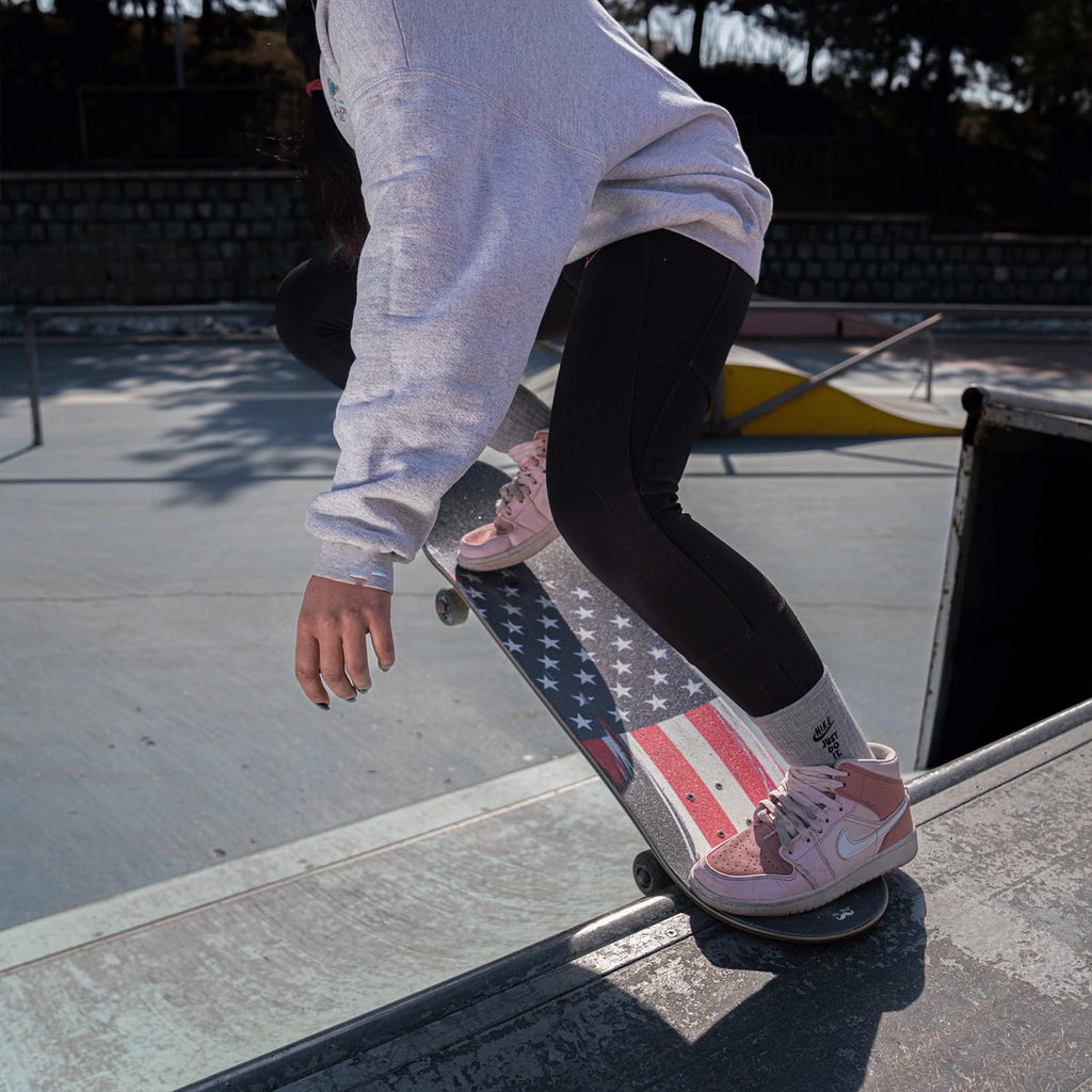 Skateboard Grip Tape, 9"x32.2", Tear-Proof | Waterproof Scooter Grip Tape, Longboard Griptape, Sandpaper for Roller