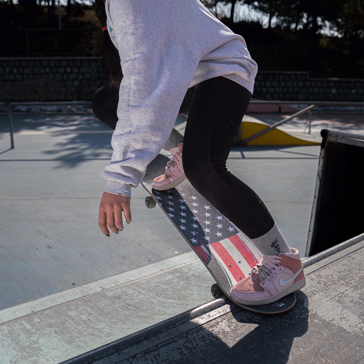 Skateboard Grip Tape, 9"x32.2", Tear-Proof | Waterproof Scooter Grip Tape, Longboard Griptape, Sandpaper for Roller