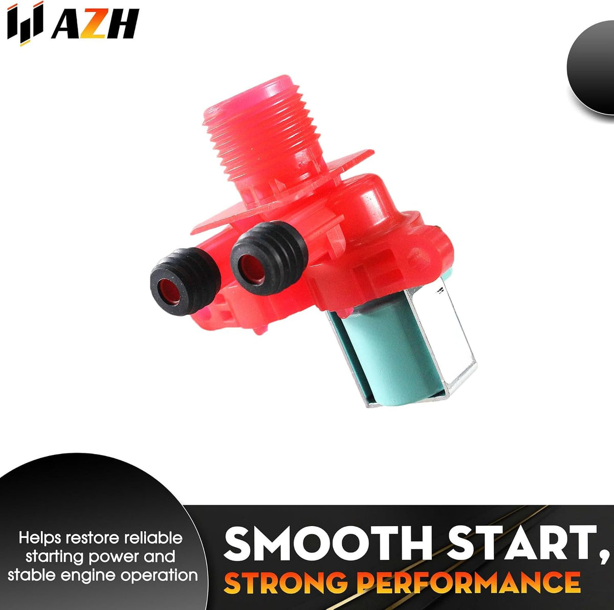 Hot Water Valve Replacement For Whirlpool 2DWTW5500XW0 2DWTW5500XW1 WTW5500BW0 WTW5500XL0 WTW5500XL1 WTW5500XL2 WTW5500XW0 WTW5500XW1 WTW5500XW2 WTW5500XW3 WTW5550XW0 WTW5550XW1 Washer