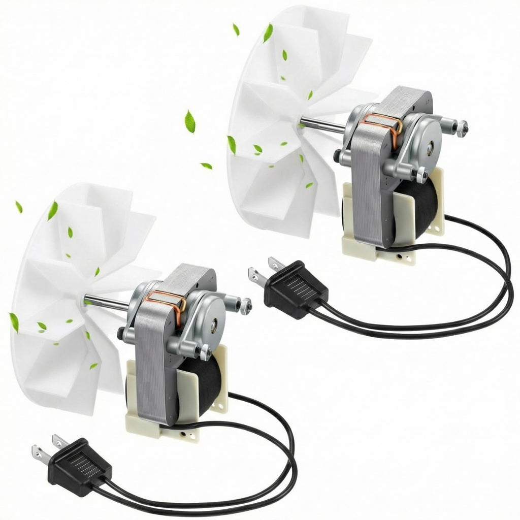2 Pack Bathroom Vent Exhaust Fan Motor Compatible with Broan-NuTone, 120V