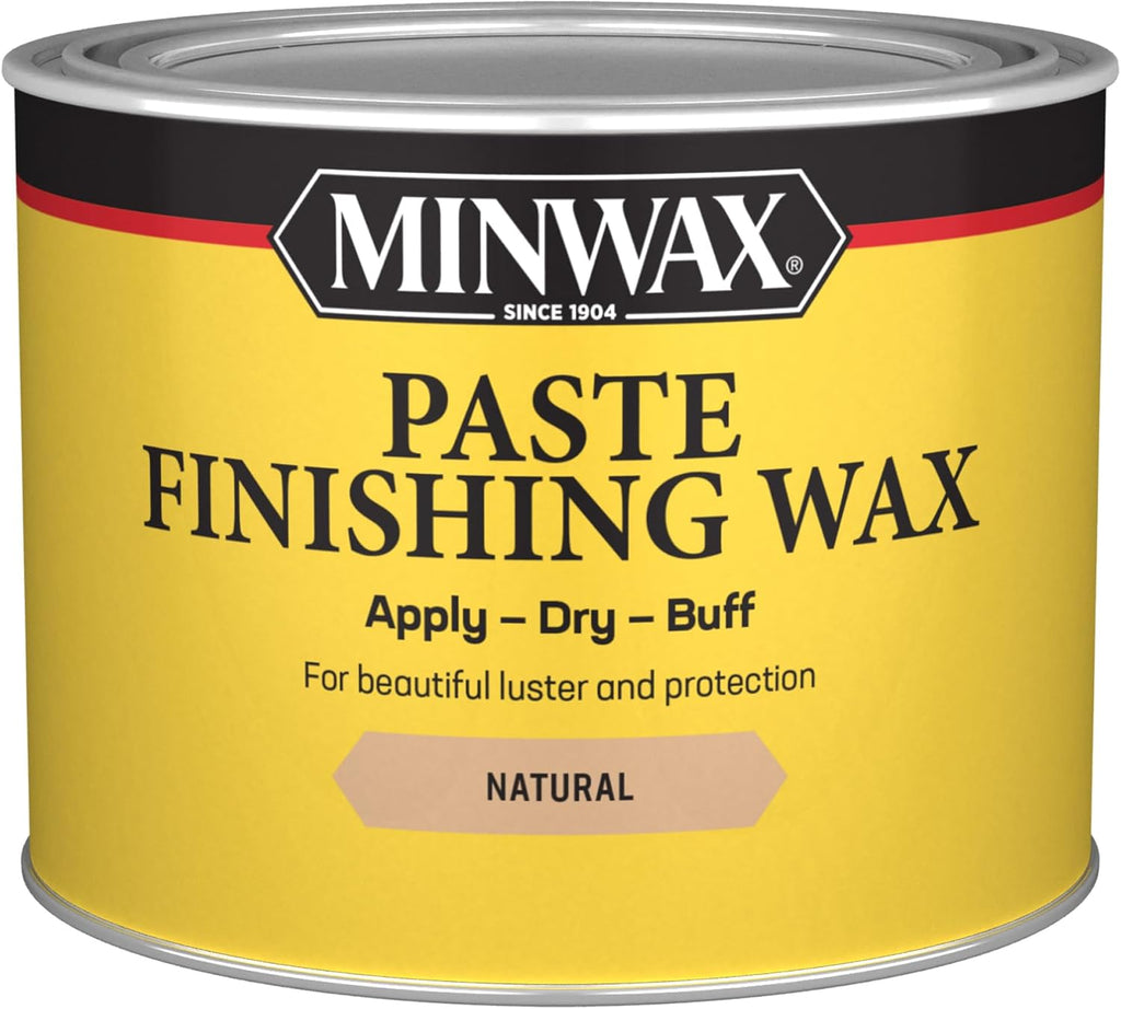 Paste Finishing Wax, Natural, 1 lb