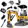 Upgraded 1.5T Mini Excavator with 13.5HP B&S Engine for Landscaping