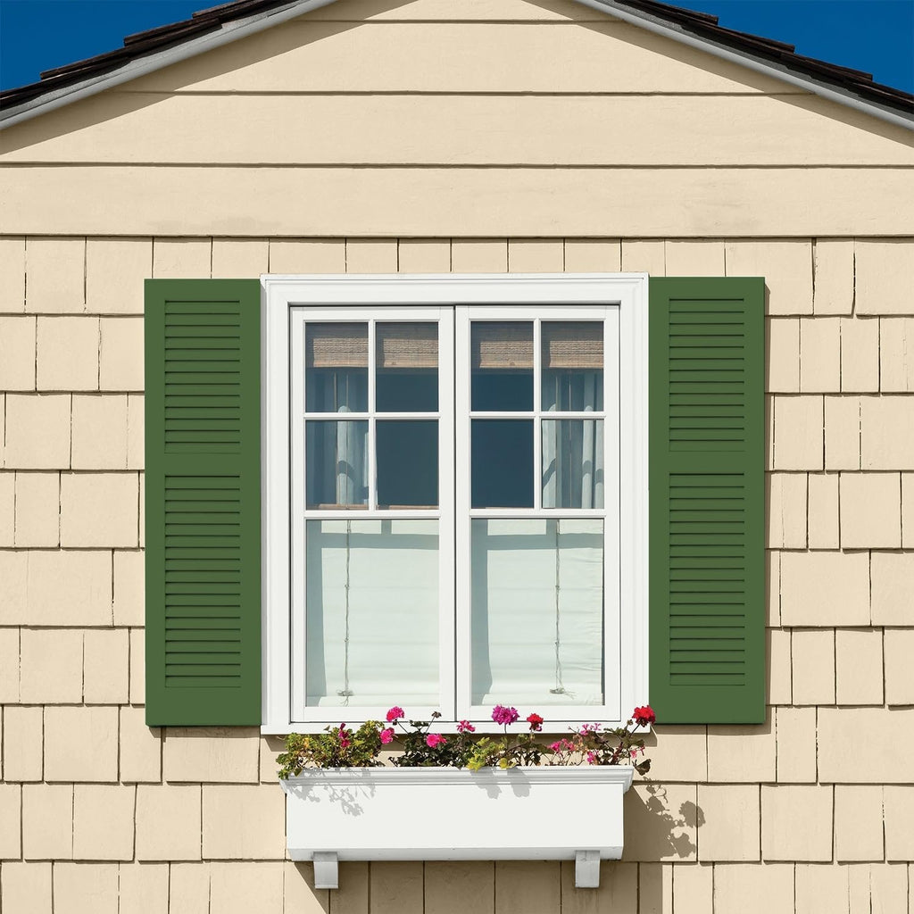 Total Exterior Paint & Primer All-in-One, Mountain Forest/Green, Satin, 1 Gallon