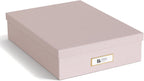 BIGSO OSKAR A4 Document Box - Storage Box with Lid and Handle - Desk Tray for Paper, Brochures & Documents - Shelf