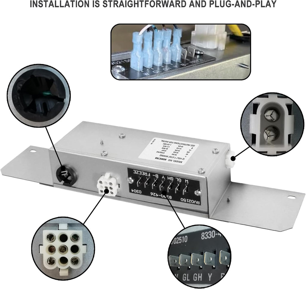 Updated 9330C755 RV Air Conditioner Control Box Kit, Heat Ready AC Cool Control, Compatible with Coleman Mach 15 RV Air Conditioner Units with a Heat Strip