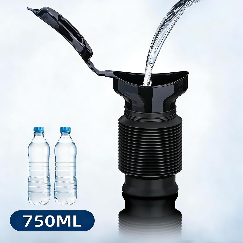 Pee Bottles for Men, Emergency Urinal, Collapsable Portable Urinal 750ML | Urinals for Men Spill Proof, Portable
