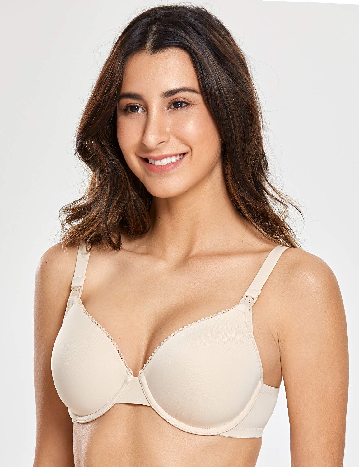 Women's Nursing Bras Underwired Beige 36F