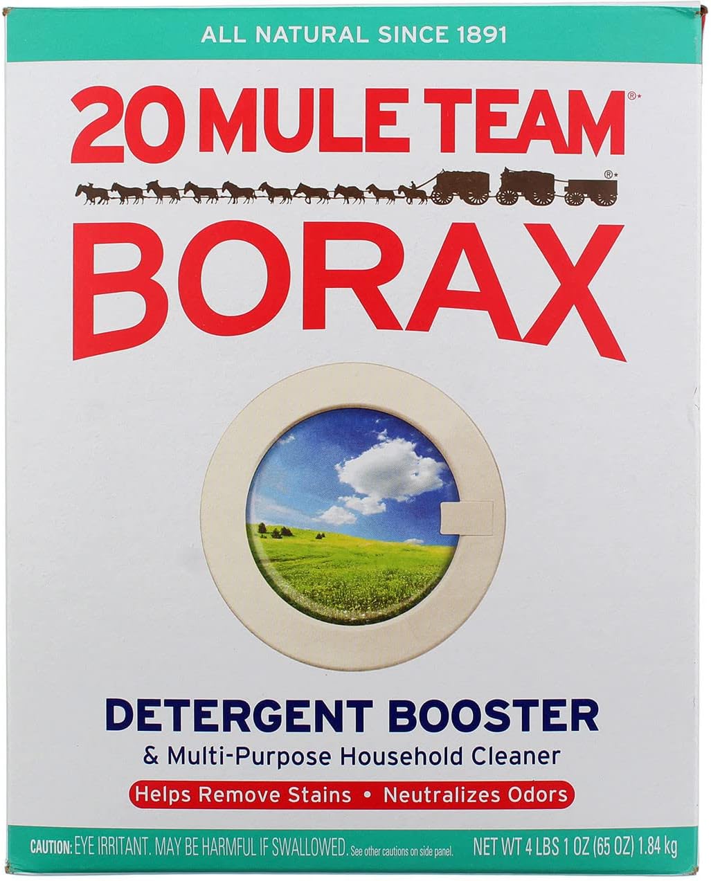 Borax 20 Mule Team Detergent Booster, 65 Oz. (3)