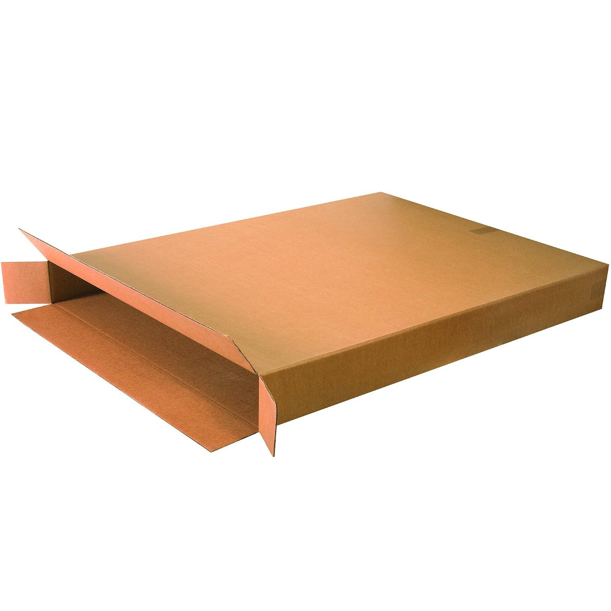Side Loading Shipping Boxes Large 36"L x 5"W x 48"H 5-Pack - Corrugated Cardboard Box for Moving, Mailing, Packing