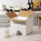4 Pack Reusable Insulated Shipping Cooler Box, 11" x 9" x 9"