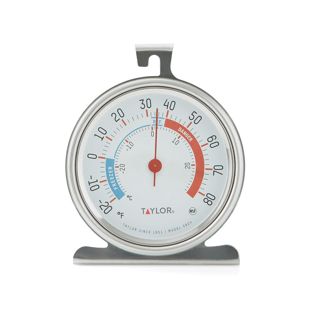 Analog Refrigerator Freezer Thermometer